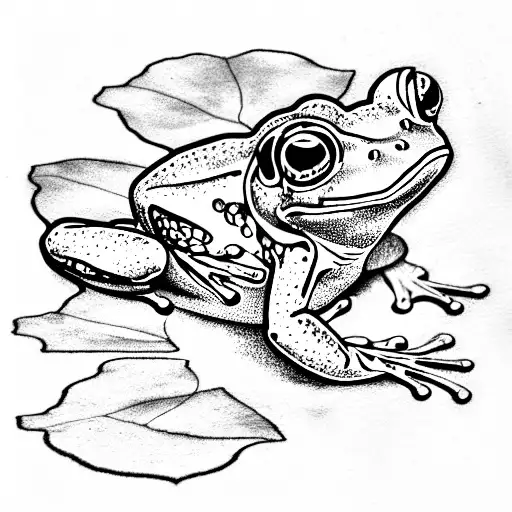 Blackwork Frog And Lilypad Tattoo Idea BlackInk   Eaba3aad Bd1e 4dae B5d7 472631f32889 0.webp