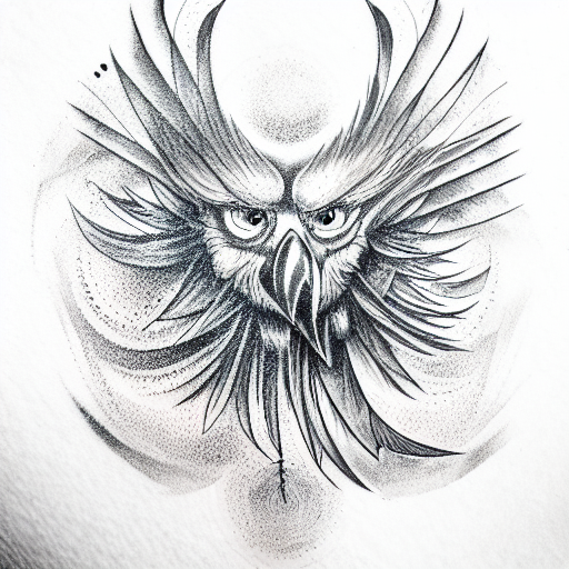 Black and Grey “Crow” Tattoo Idea - BlackInk